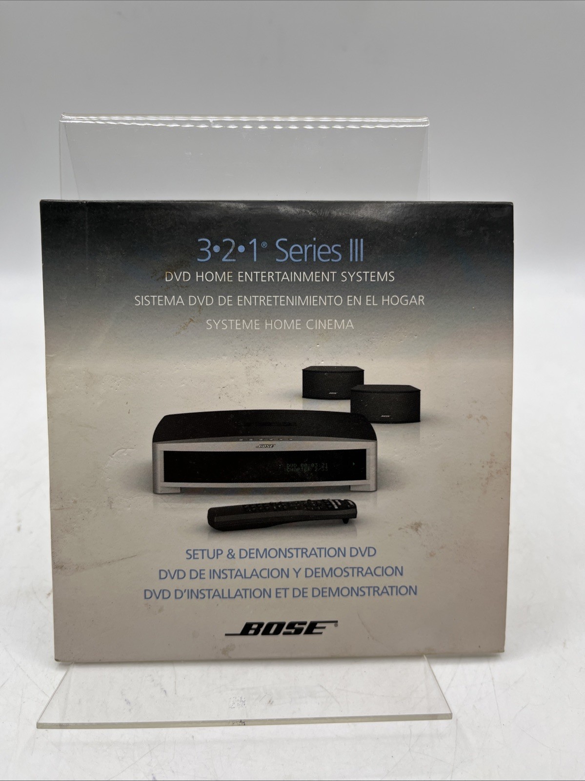 Bose 321 Series III DVD In-Home Setup & Demonstration Disc Only