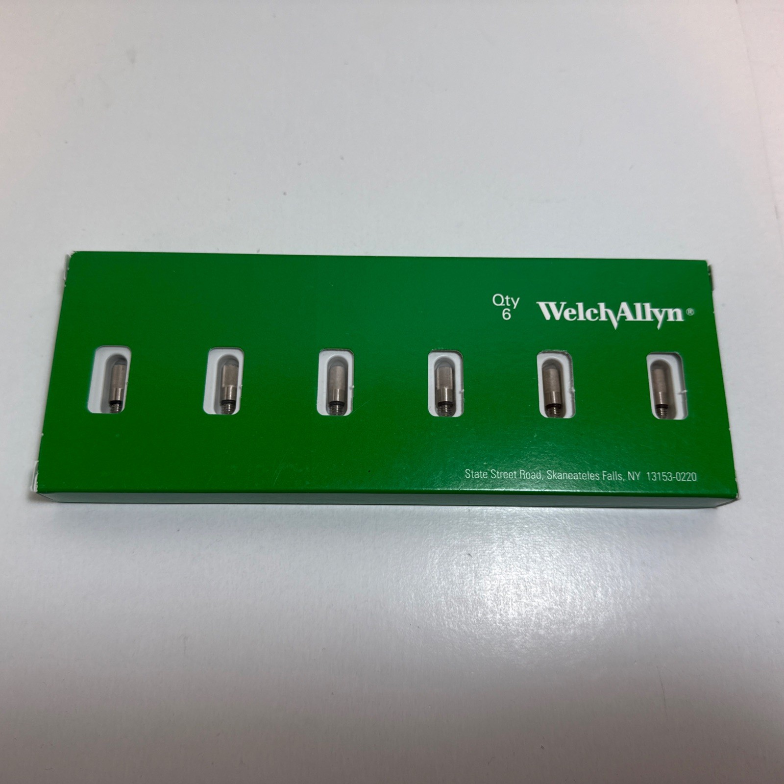 Lot of 5: Welch Allyn 04400-U6 Ophthalmoscope 2.5V Halogen Lamp Bulbs 901000