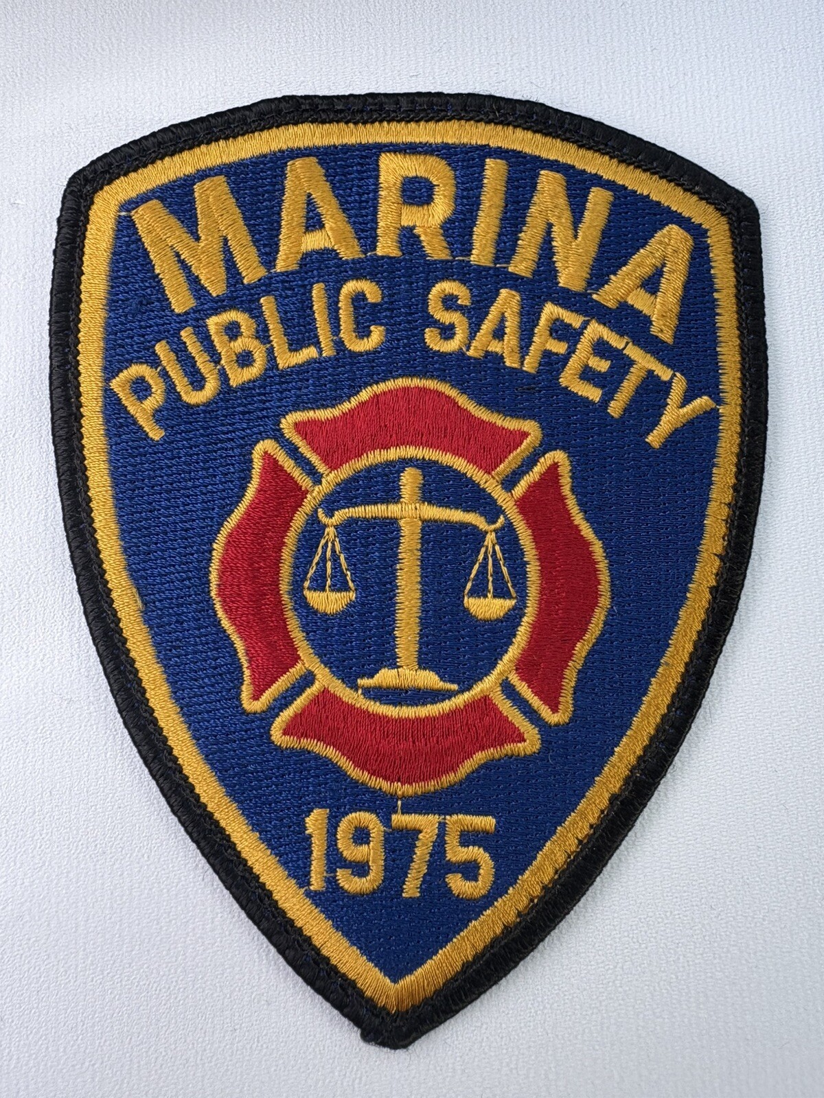Marina California Public Safety Patch