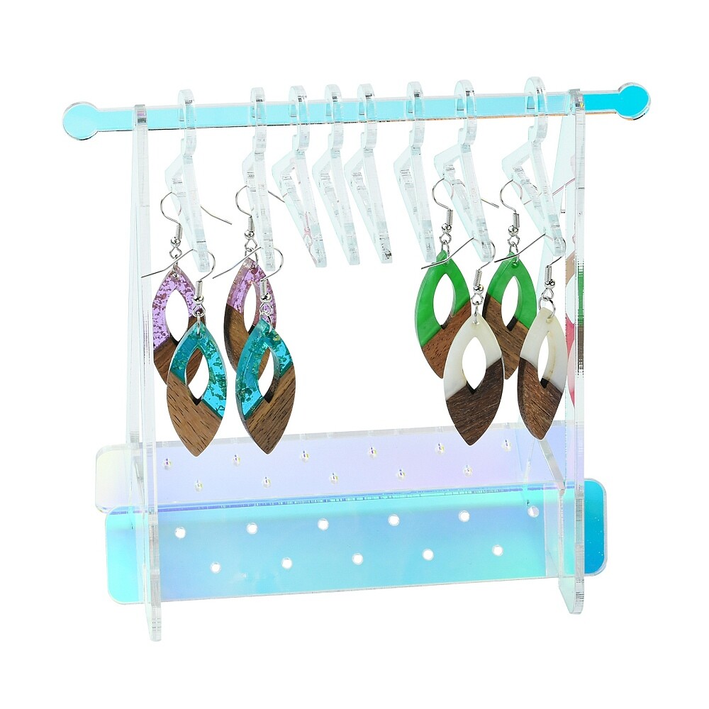 Acrylic Earring Display Stand Earring Hanger Stands Storage Display Jewelry Rack