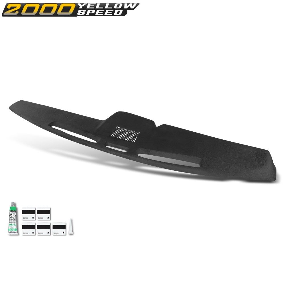 Black Dash Dashboard Cover 12-108-BLK Fit For 1980-1986 F150 F250 F350 Bronco