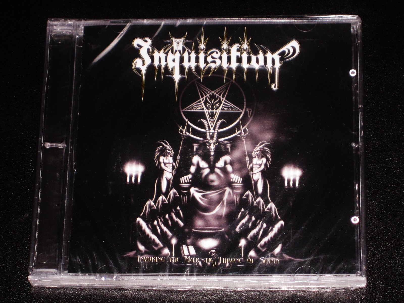 Inquisition: Invoking The Majestic Throne Of Satan CD 2024 Reissue Agonia EU NEW