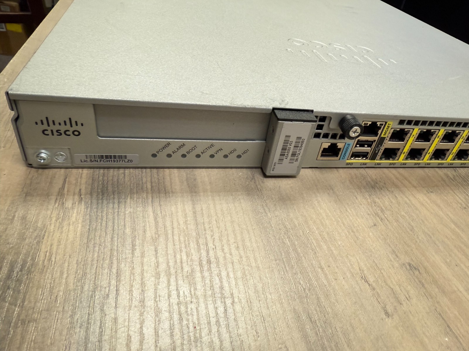 Cisco Systems ASA-5555-X Adaptive Security Firewall Appliance with 8-Port Device