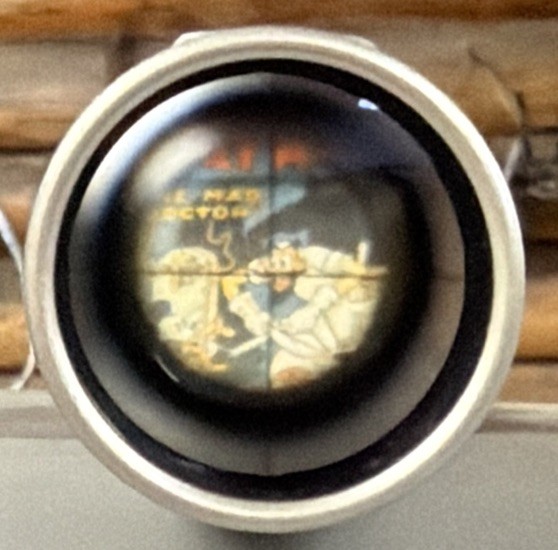 Burris Optics 2X Handgun Revolver Pistol Scope - Plex Reticle 2x20- Silver Matte