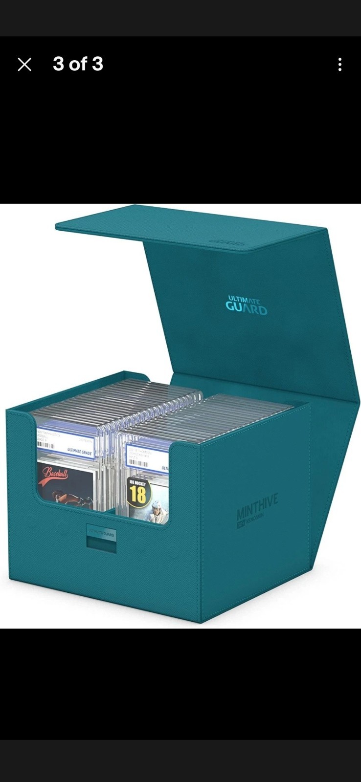 Ultimate Guard Deck Box Minthive XenoSkin 30+ - Petrol New
