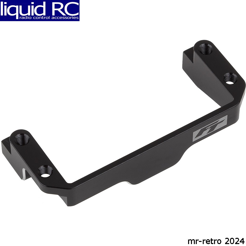 Associated 92480 RC10B7 FT One-Piece Servo Mount black aluminum
