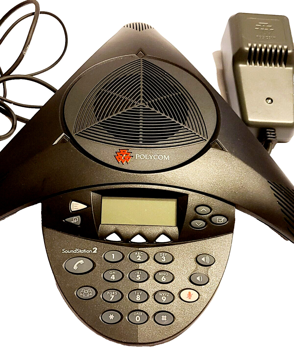 Polycom SoundStation 2 Expandable Conference Phone Analog 2200-16200-001