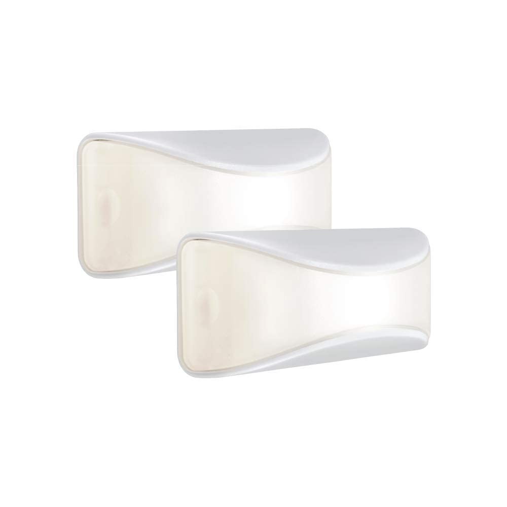 Beams MB500 Wireless Battery Powered LED Nightlight, 2-Pack, White