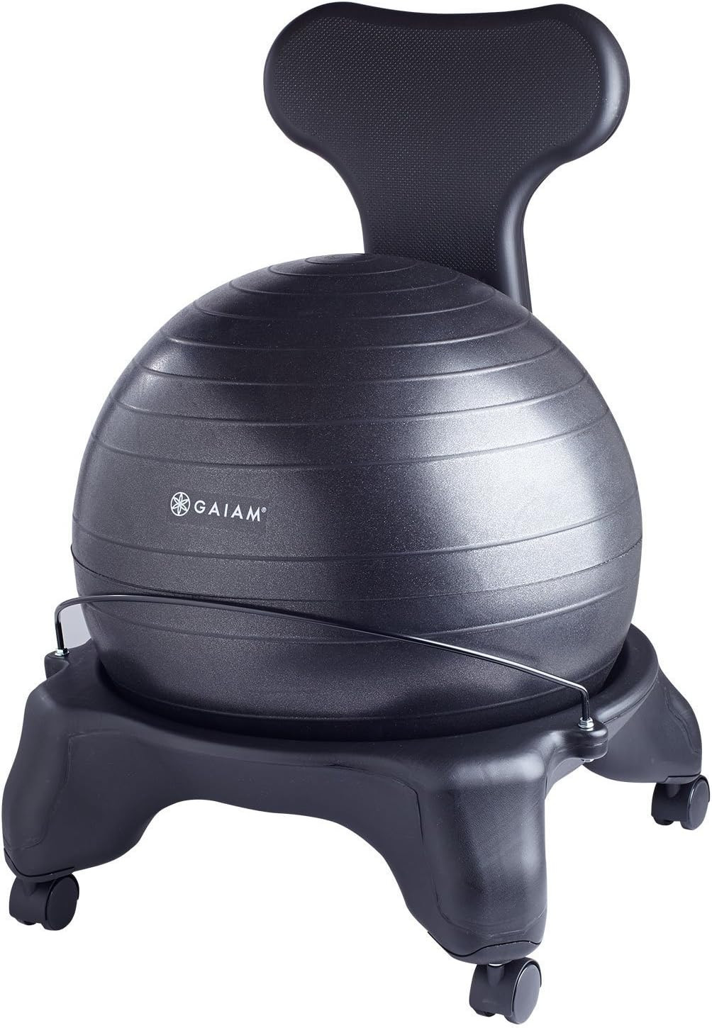 Ergonomic Balance Ball Chair for Improved Posture & Core Strength - 300 Lb Capac