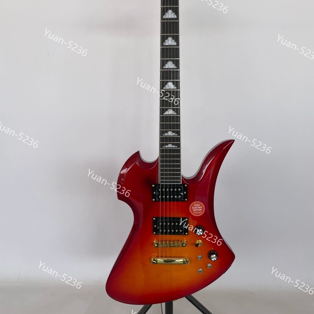 Solid Body Electric Guitar Active pickups Stainless Rounded Fret Edge Quality