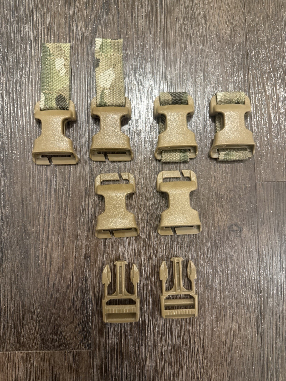 ITW Nexus 810-1076-5679 1 GT QASM Coyote/Multicam Set: 6x Female 2x Male