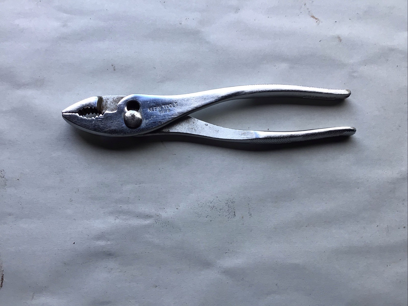 Klein Tools 8” Slip Joint Pliers No 511-8 Made In Japan