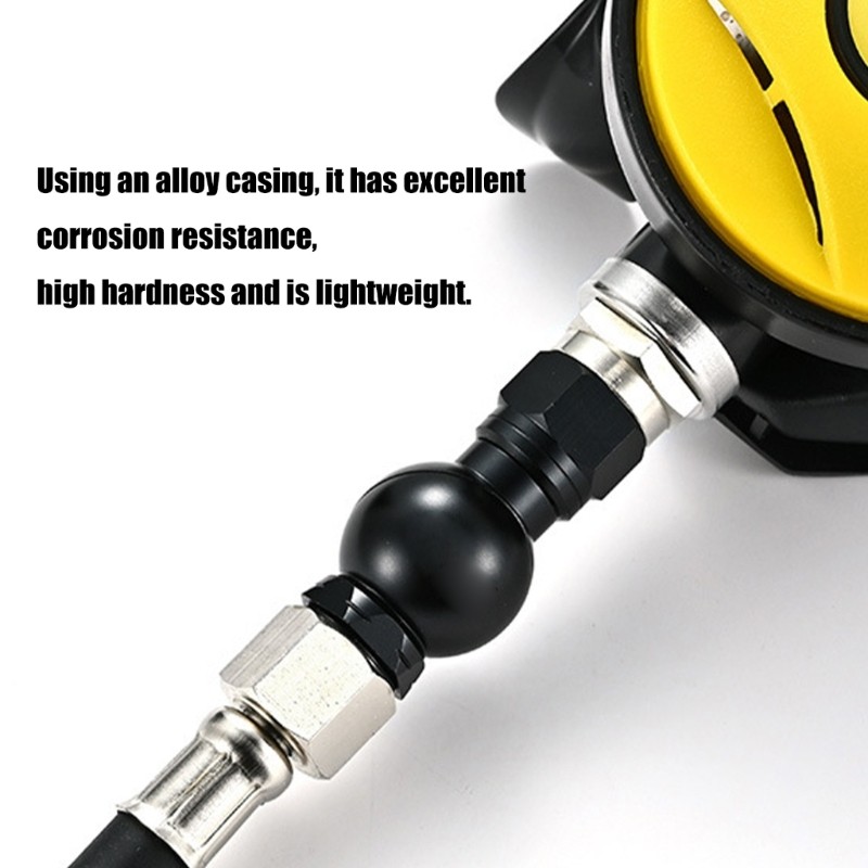 Scubas Diving Regulator Connector Portable Second Stage Regulator Adapter