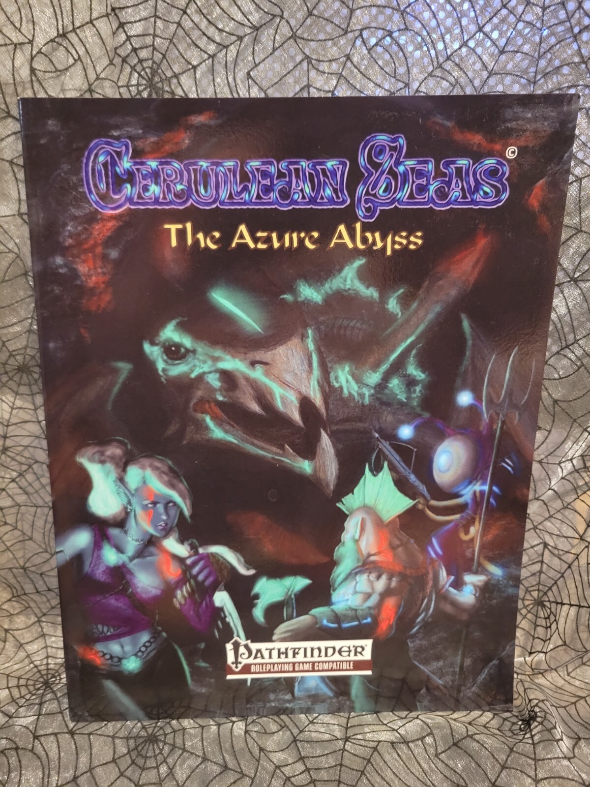 Pathfinder RPG Cerullean Seas Azure Abyss Roleplaying Game Guide Book OOP