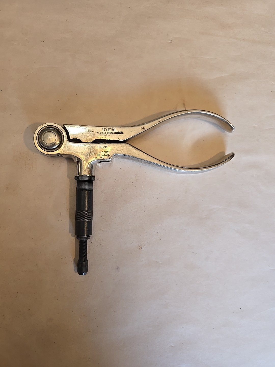 Vintage Ideal 30-40  Hand Reloading Tool With Die