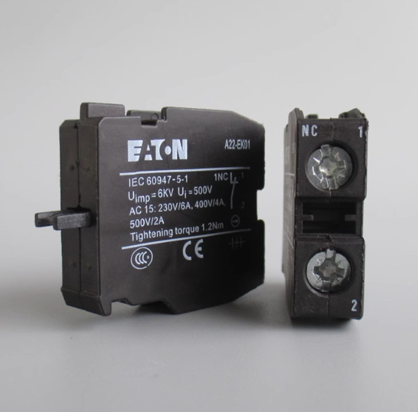 1PC Eaton A22-EK01 ,Moeller Switch Contact Block