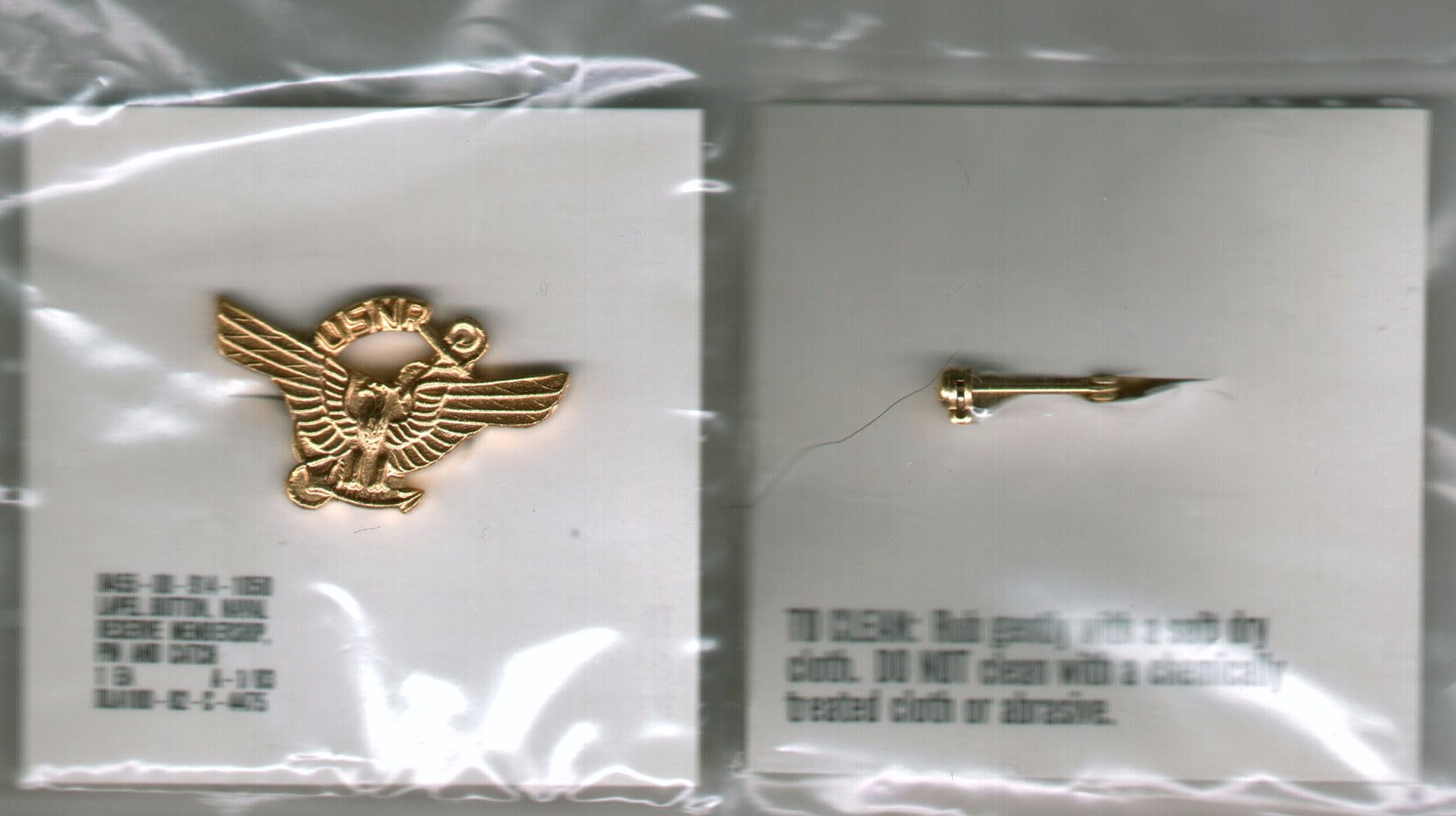 NAVAL RESERVE LAPEL PIN NIP DATED 1983 GI ISSUE: MD10-1