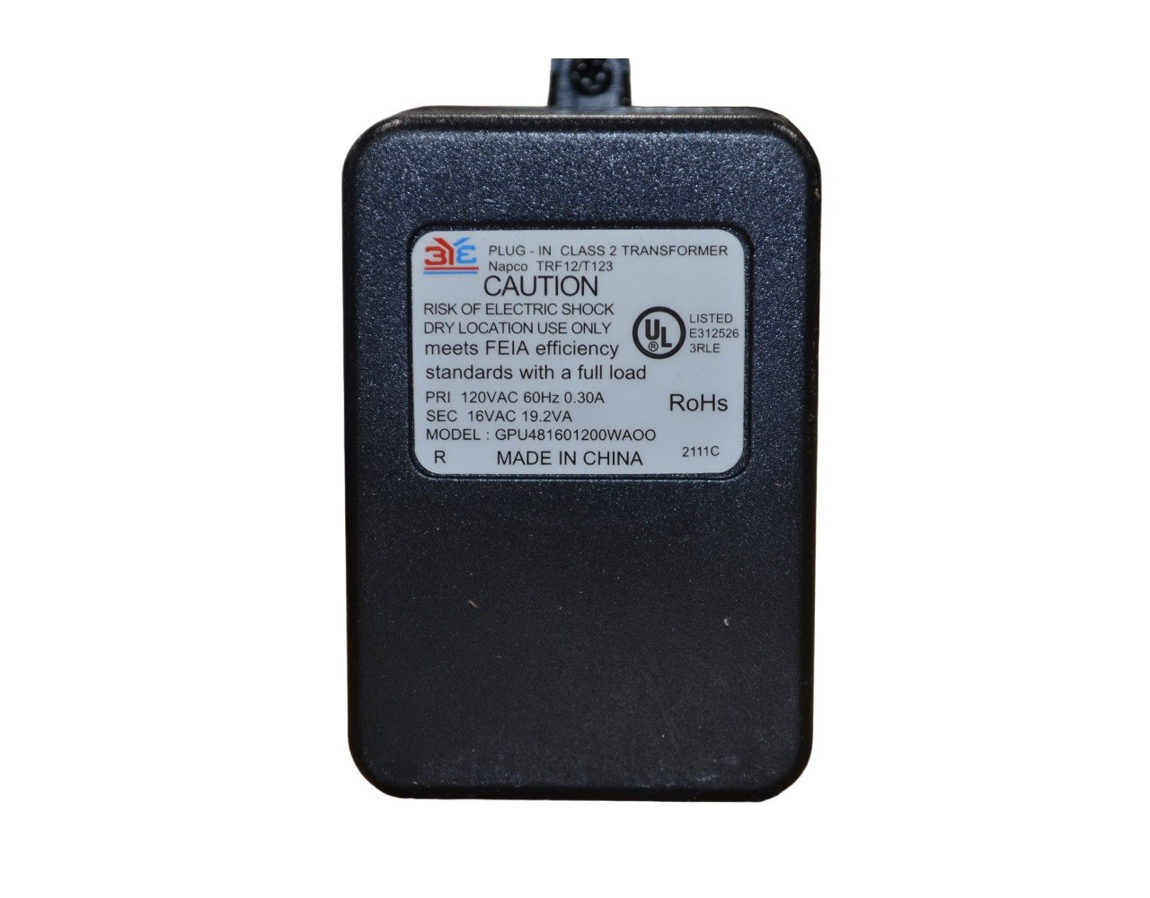 Napco TRF12 Class 2 Hybrid Power Transformer