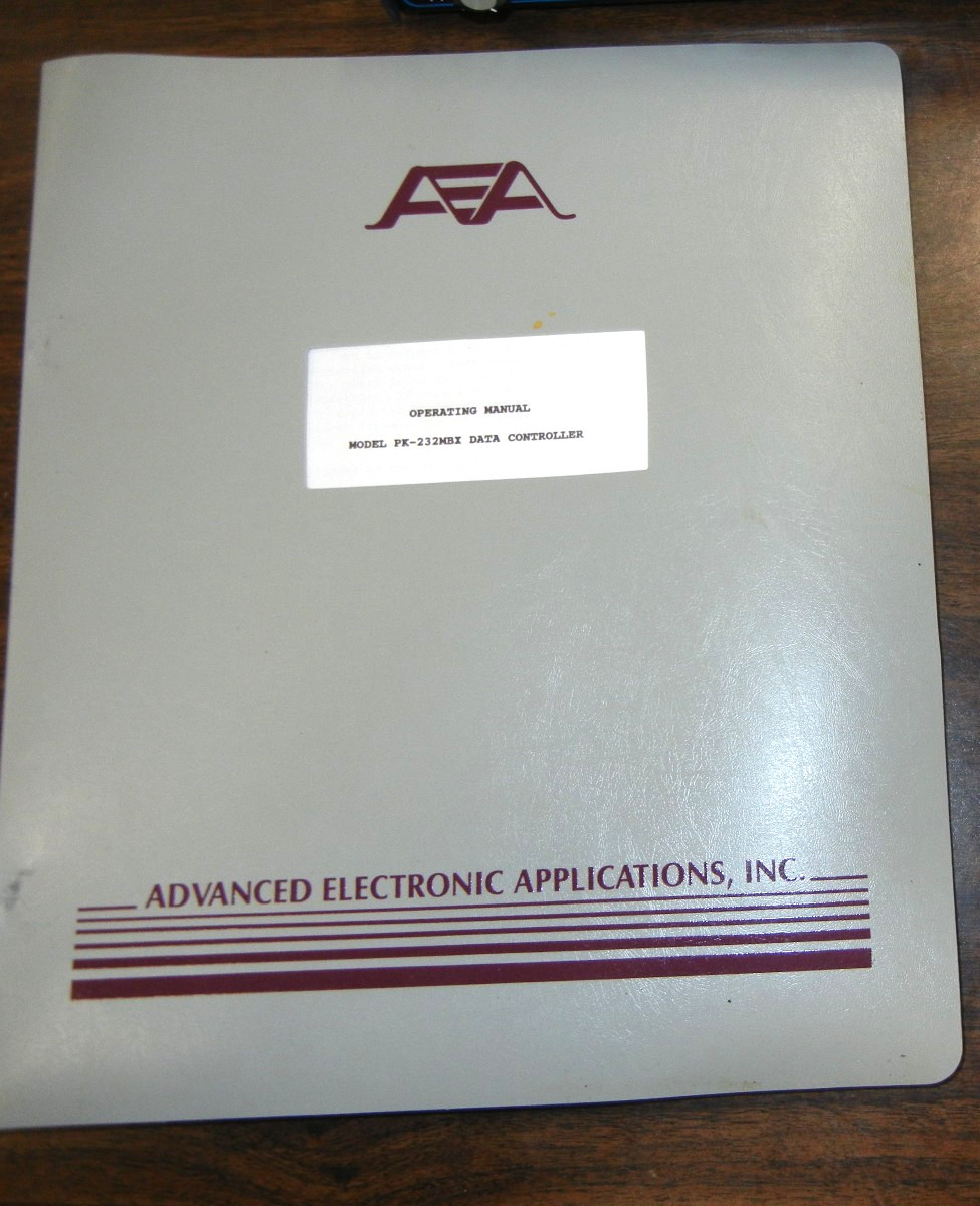 AEA PAKRATT Timewave PK-232MBX DSP Multi-Mode Data Controller Ham Radio TNC