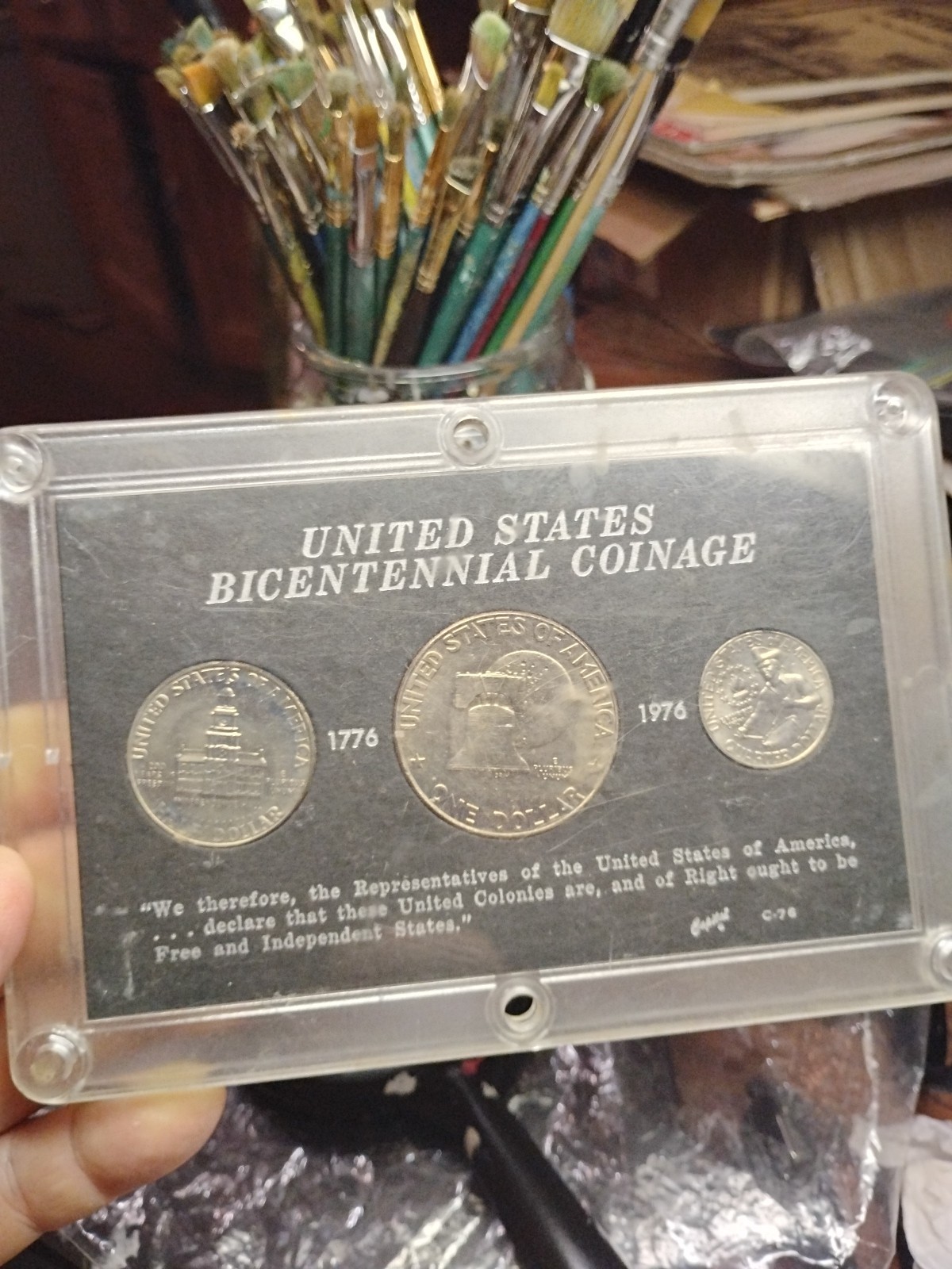 1776-1976 Bicentennial Coinage 3Pc Set