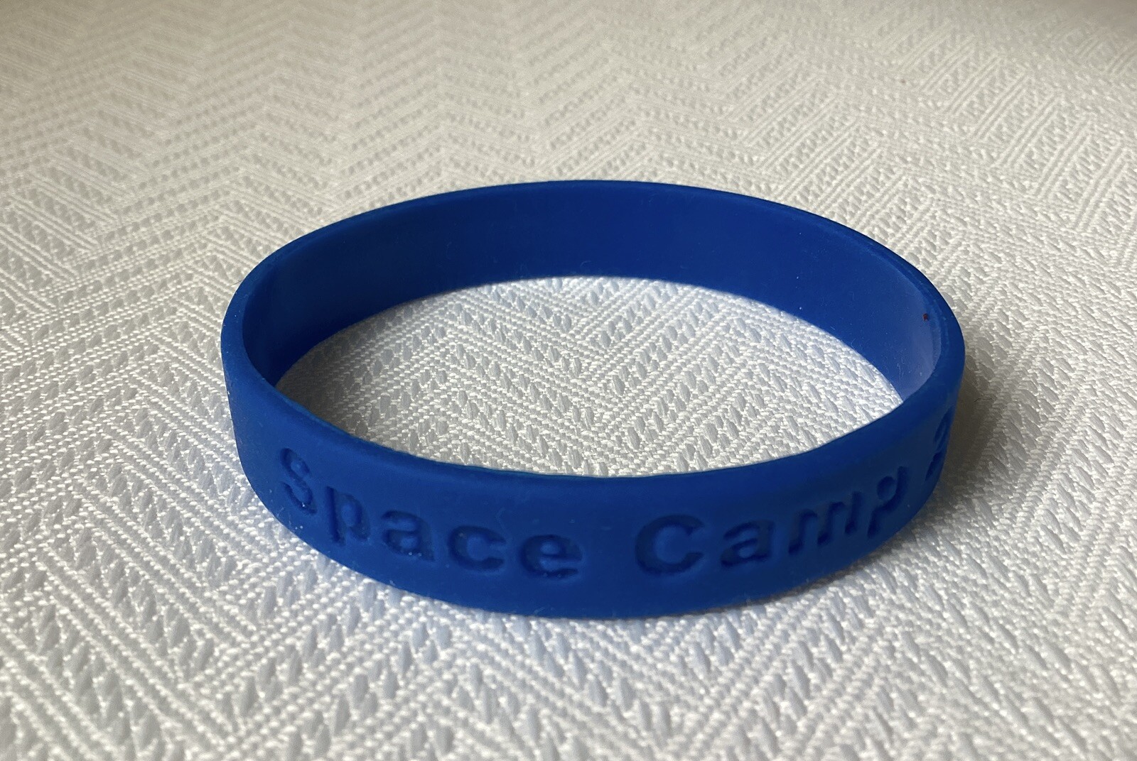 Space Camp 2007  25 Anniversary  Silicone Wristband Blue