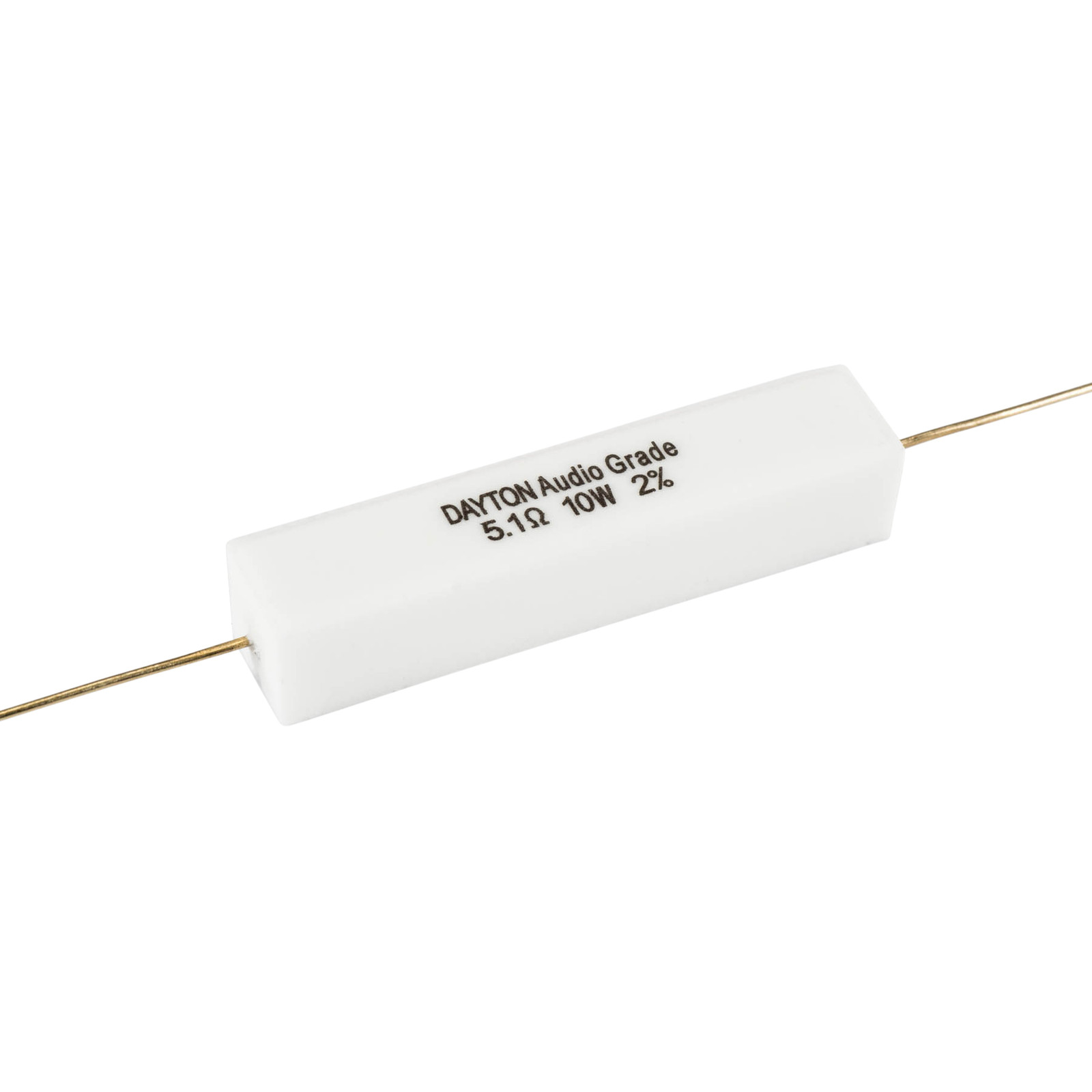 Dayton Audio DNR-5.1 5.1 Ohm 10W Precision Audio Grade Resis