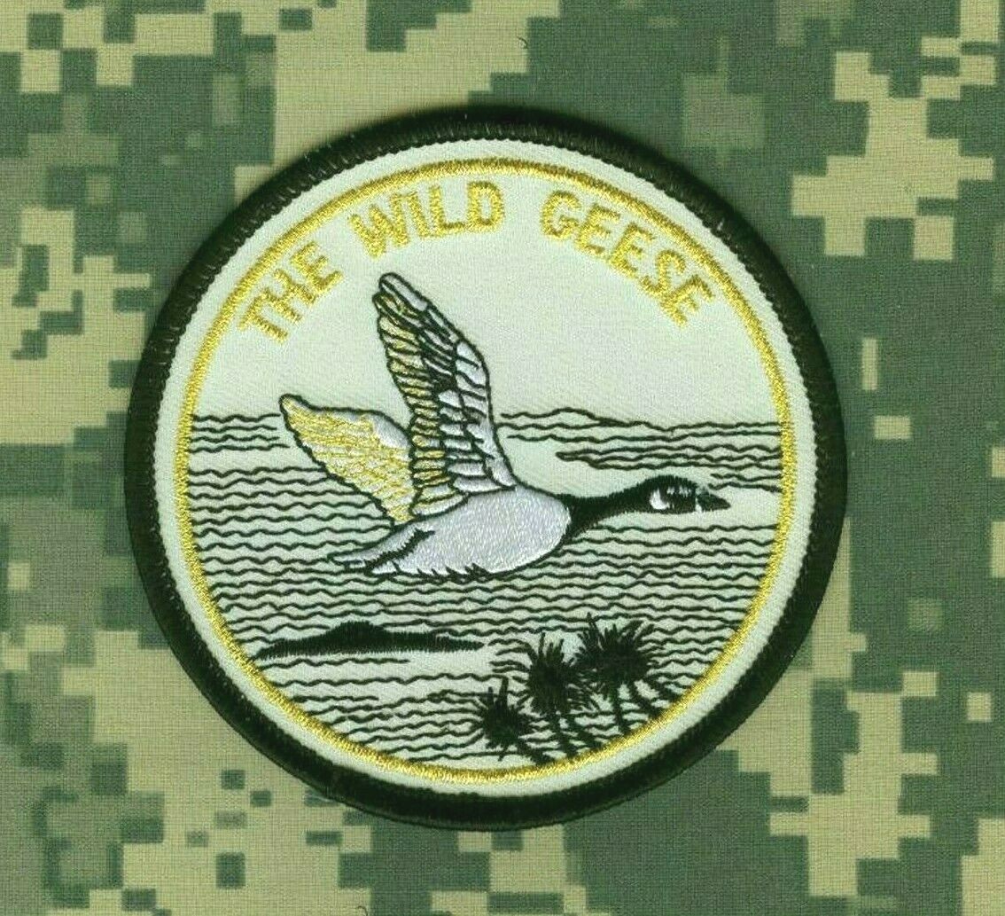 CONGO COLONEL Thomas Michael "Mad Mike" Hoare "WILD GEESE" COMMANDO INSIGNIA