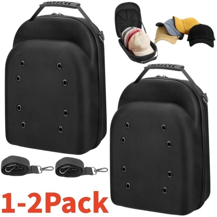 Hard Hat Case for Baseball Caps,Hat Carrier Travel Case Baseball Hats Organizers