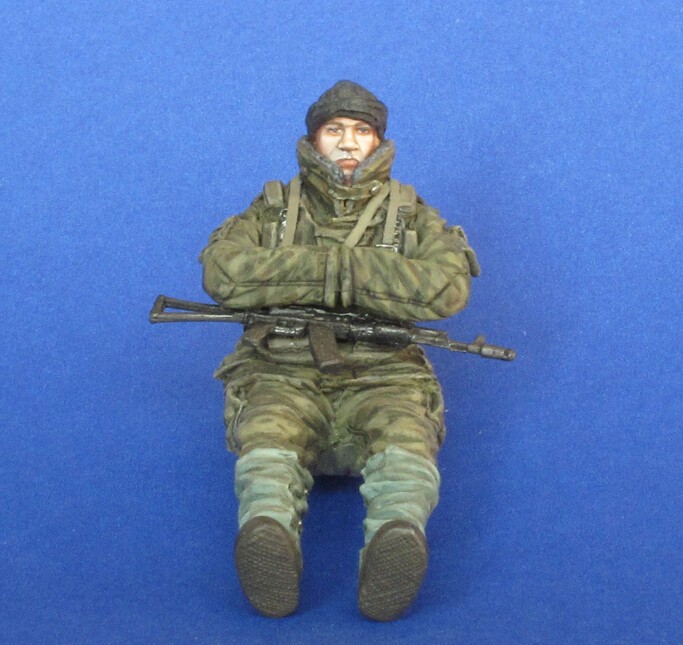 Unpainted 1/35 Resin Russian modern soldiers 574Y#