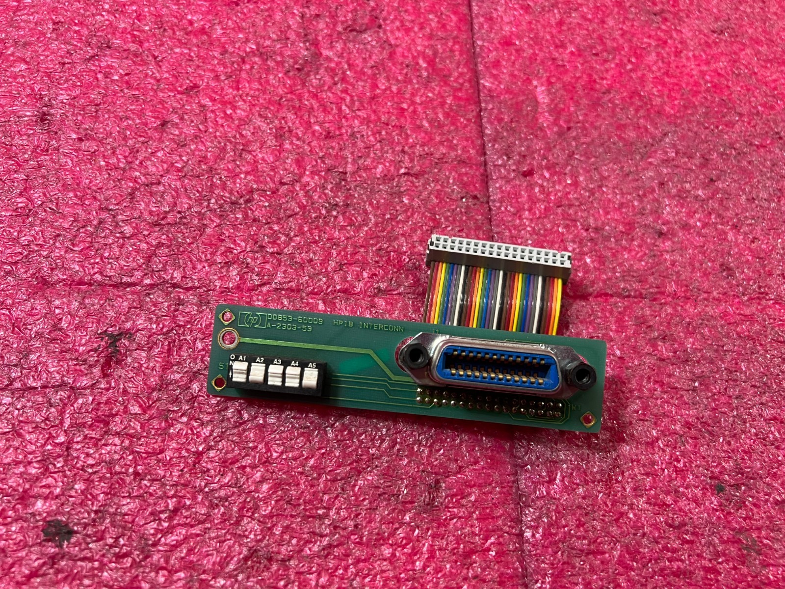 HP 853A Spectrum Analyzer Display Board 00853-60009 HPIB-INTERCONN
