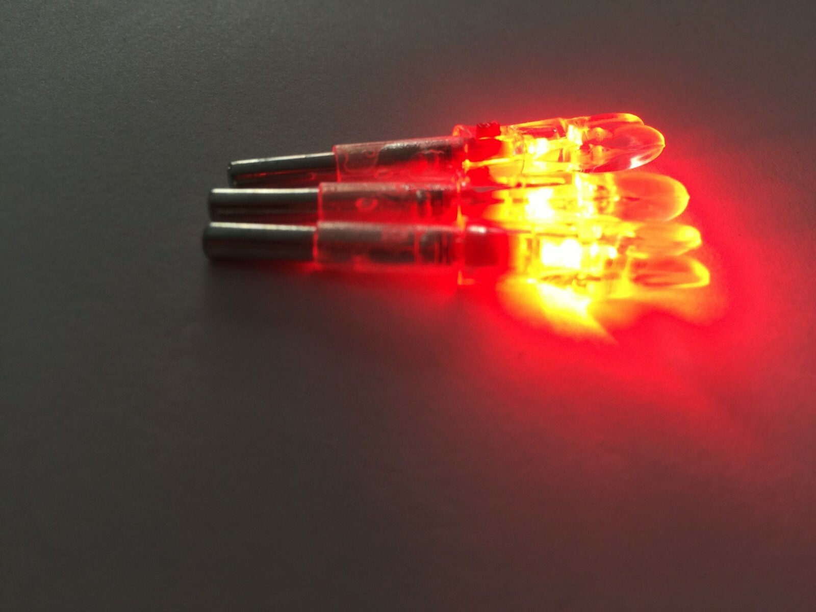 6PK Led Lighted Arrow Nocks for ID 4.2mm/165" for Victory Easton G-Uni shafts