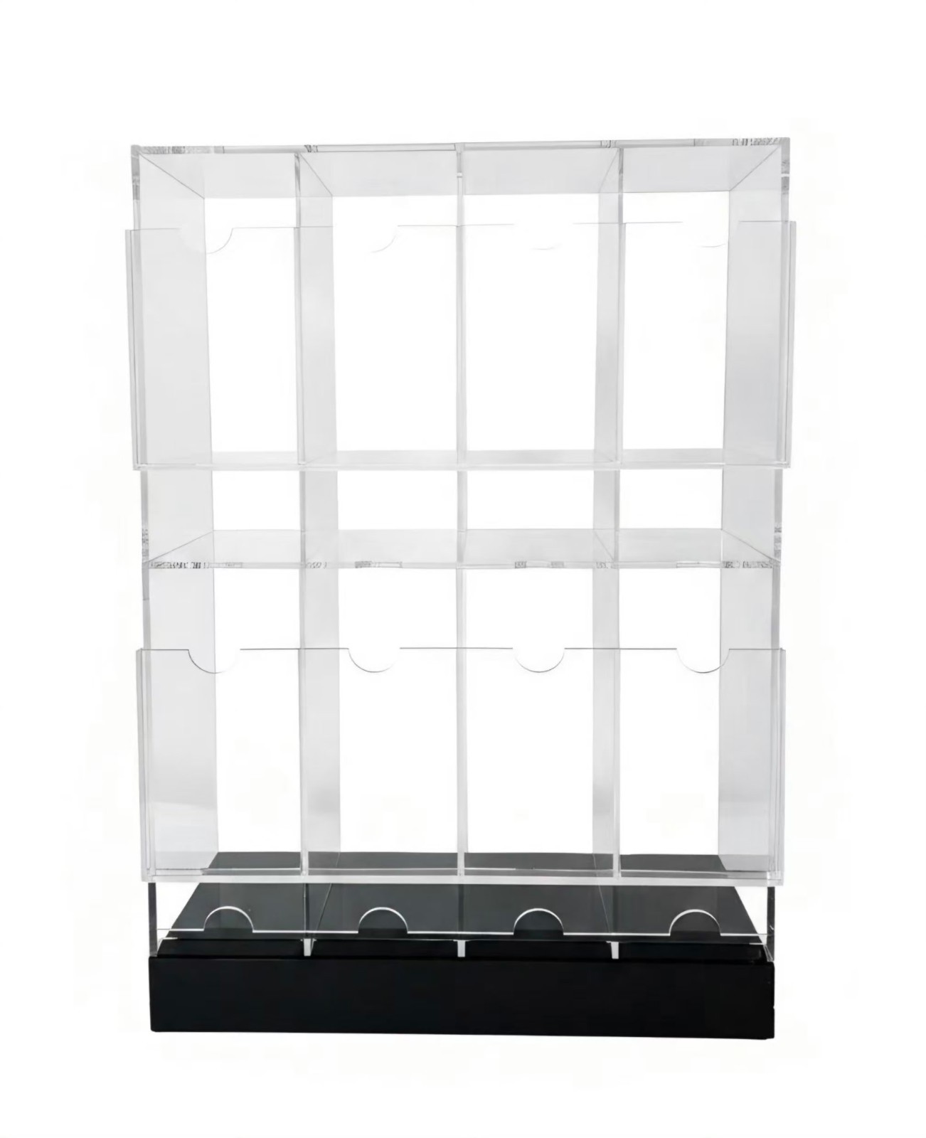 Acrylic Booster Pack Dispenser - 8-Slot Card Organizer
