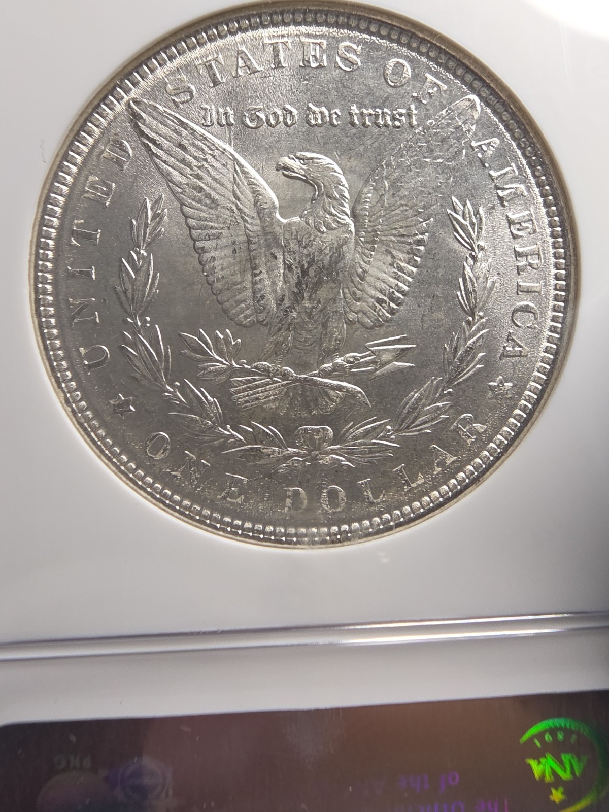 1886 Morgan Silver Dollar NGC MS-64 Brilliant Vam