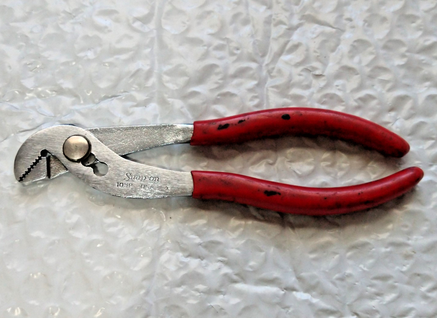 SNAP ON 105P, SLIP JOINT PLIERS, 5" LONG *COMFORT GRIP HANDLES*