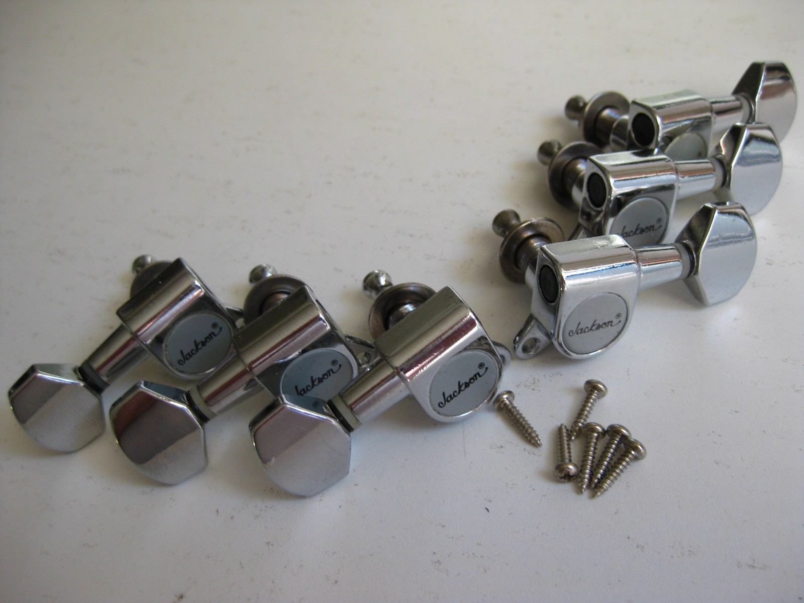 Vintage 90's Jackson Guitar Tuners Set for Project Upgrade