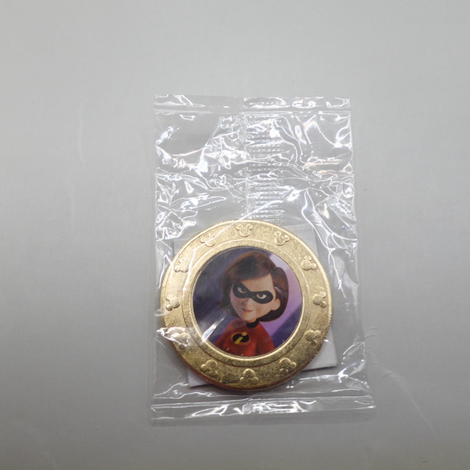Disney Wonderball Coin 100 Year Anniversary - Elastigirl New Sealed Package