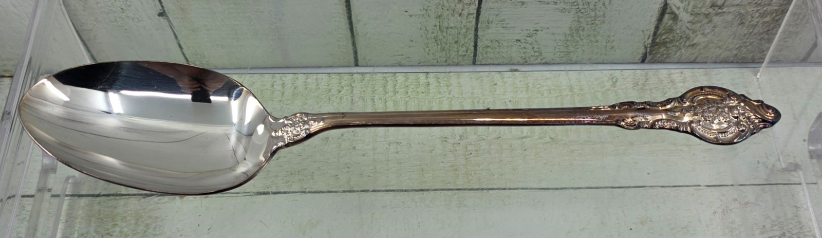 Vintage Wallace Silverplate Serving Spoon Unisex OS Basting Platter Flatware