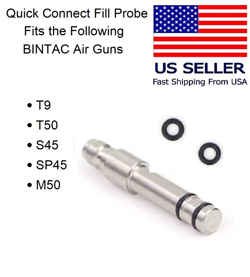 Quick Connect Fill Probe For AEA BINTAC T9, T50, S45, SP45 & M50 PCP Air Guns
