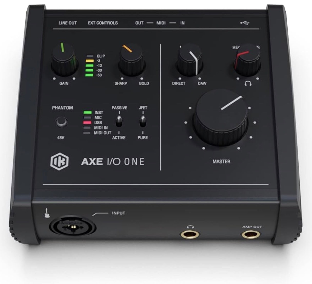 IK Multimedia AXE I/O ONE 1-Channel USB-C Audio Interface