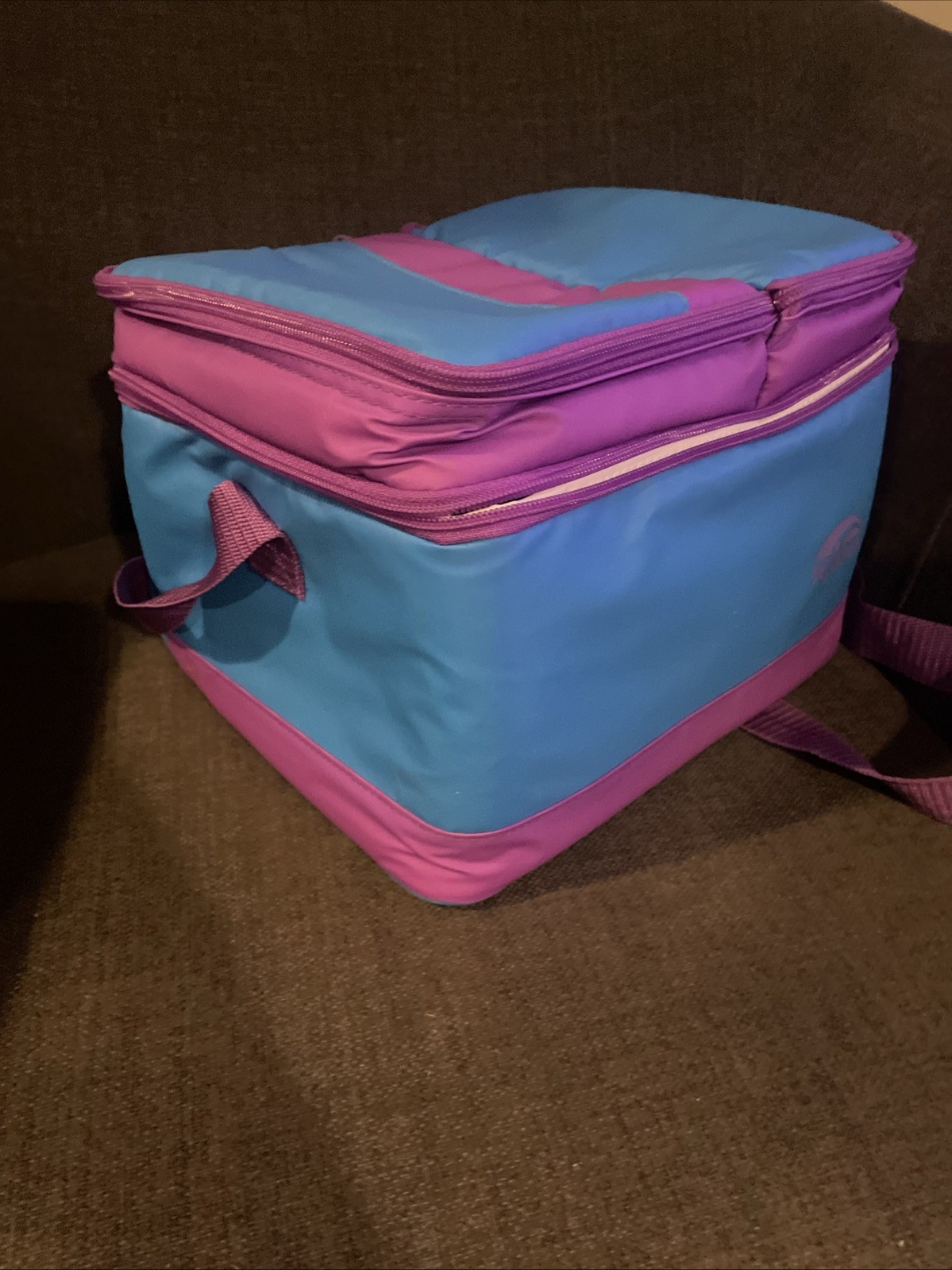 Igloo Collapsible And Cool Lunch Bag Cooler, Separate Snack And Sandwich Mint
