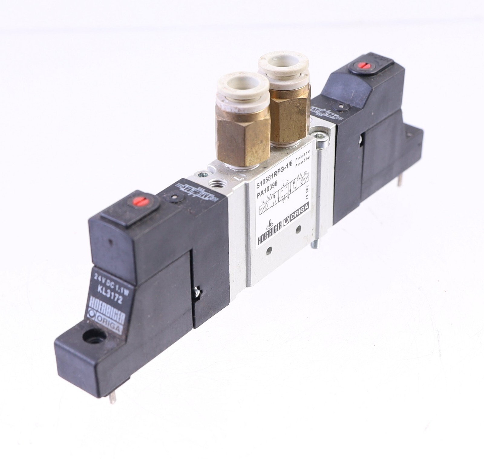 HOERBIGER ORIGA S10581RFG-1/8 PA10398 + KL3172