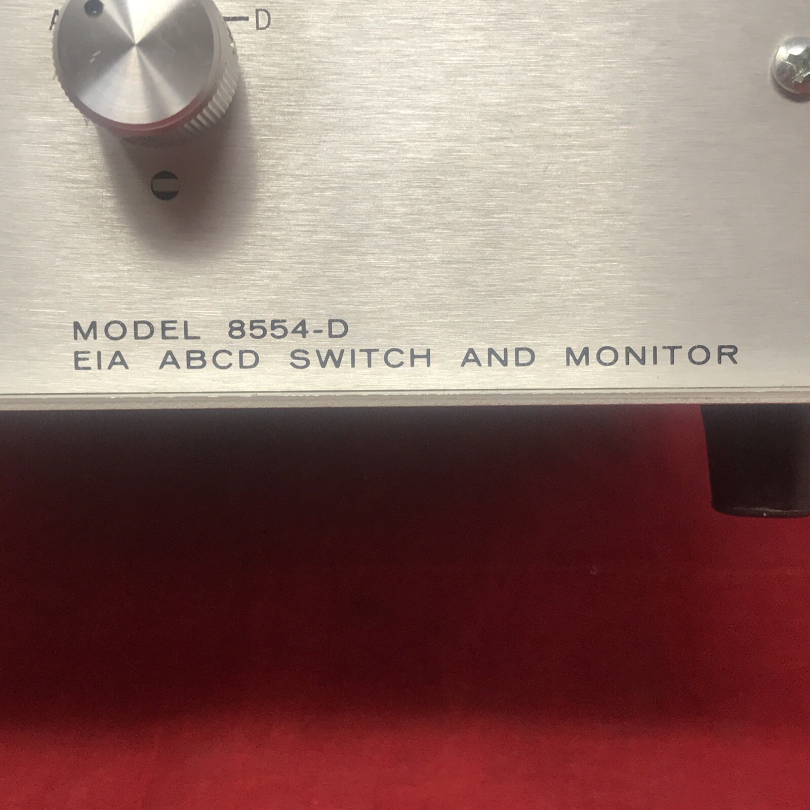 International Data Sciences 8554-D EIA 25 Pin Female 4 Way Data ABCD Switch Box