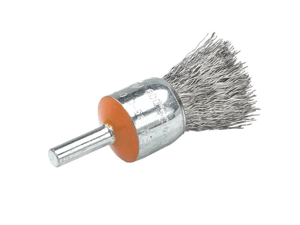 Walter 13C008 Crimped Wire Mounted Brush - 3/4 in. Carbon Steel Brush