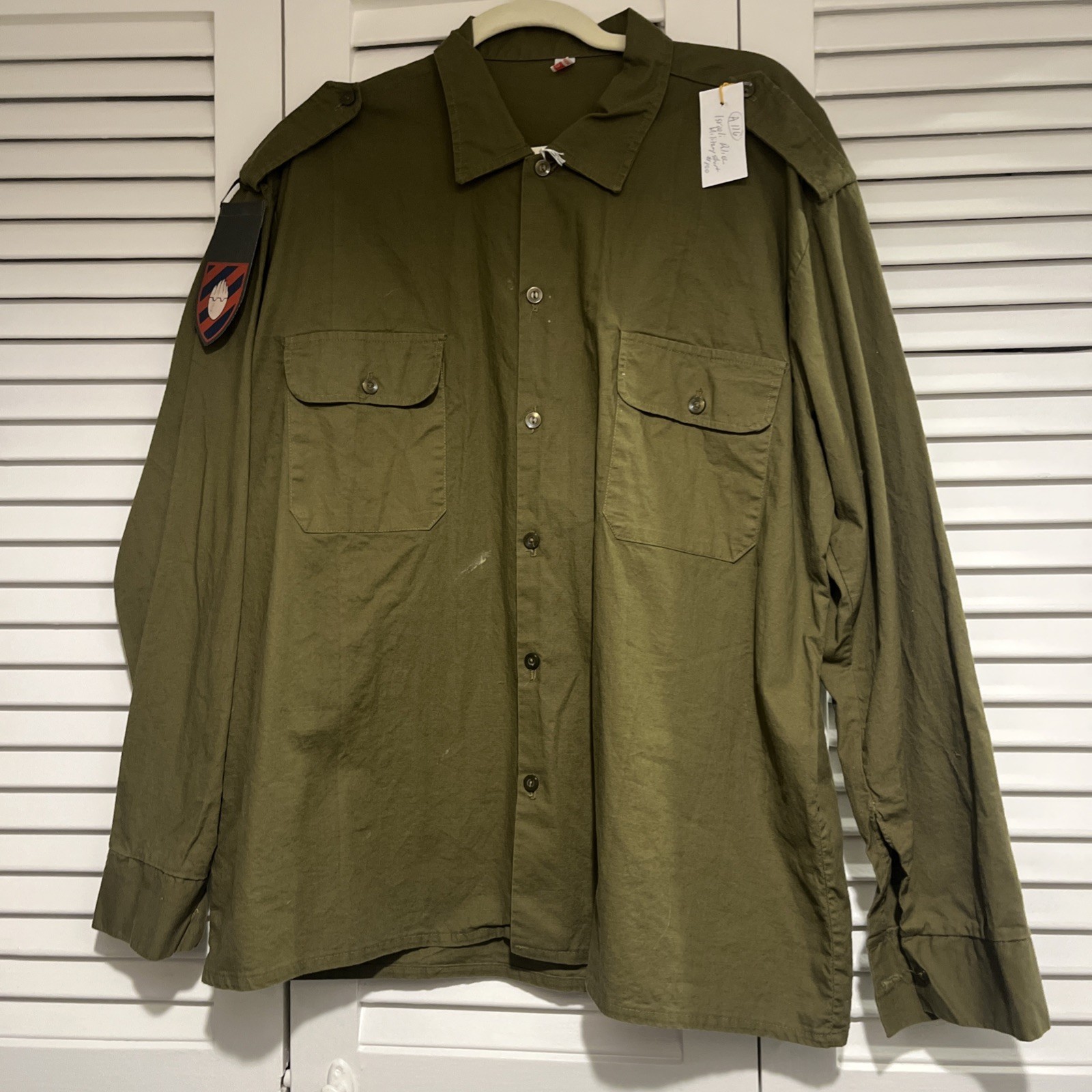 IDF Military Police Shirt A116 (Estate Militaria)