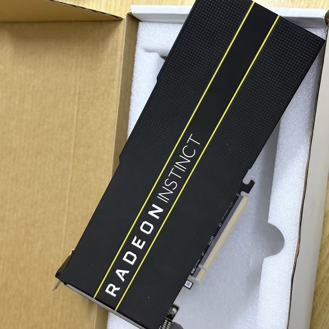 AMD Radeon Instinct Mi50 Accelerator 32GB HBM2 Machine Learning, HPC, AI, GPU