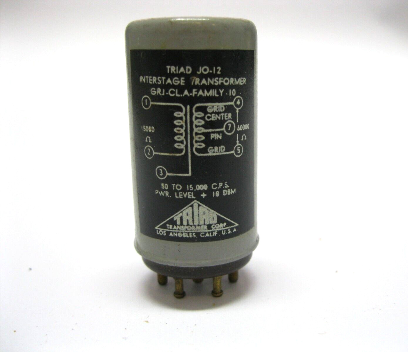 NOS Triad JO-12 J0-12 Interstage Transformer