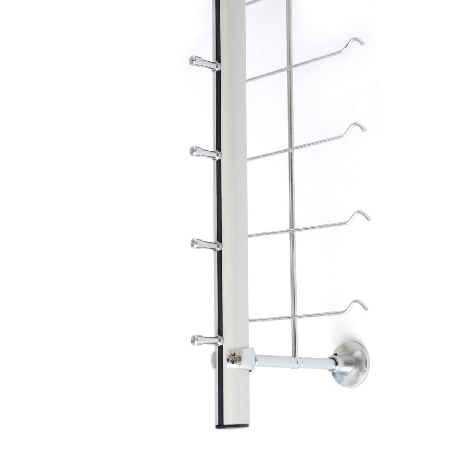 10 Pcs Aluminium Lockable Eyewear Eyeglasses Sunglasses Display Rod Frame Rack