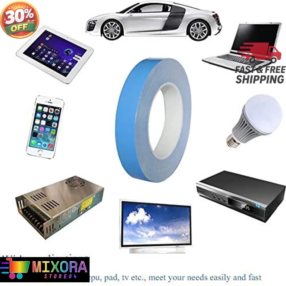 25M Thermal Conductive Tape Double Sided Heatsink CPU GPU