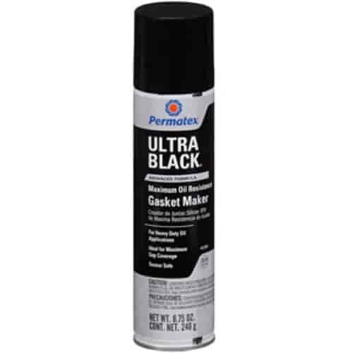 Permatex Ultra Black RTV Silicone Gasket Maker 8.75oz Power Can