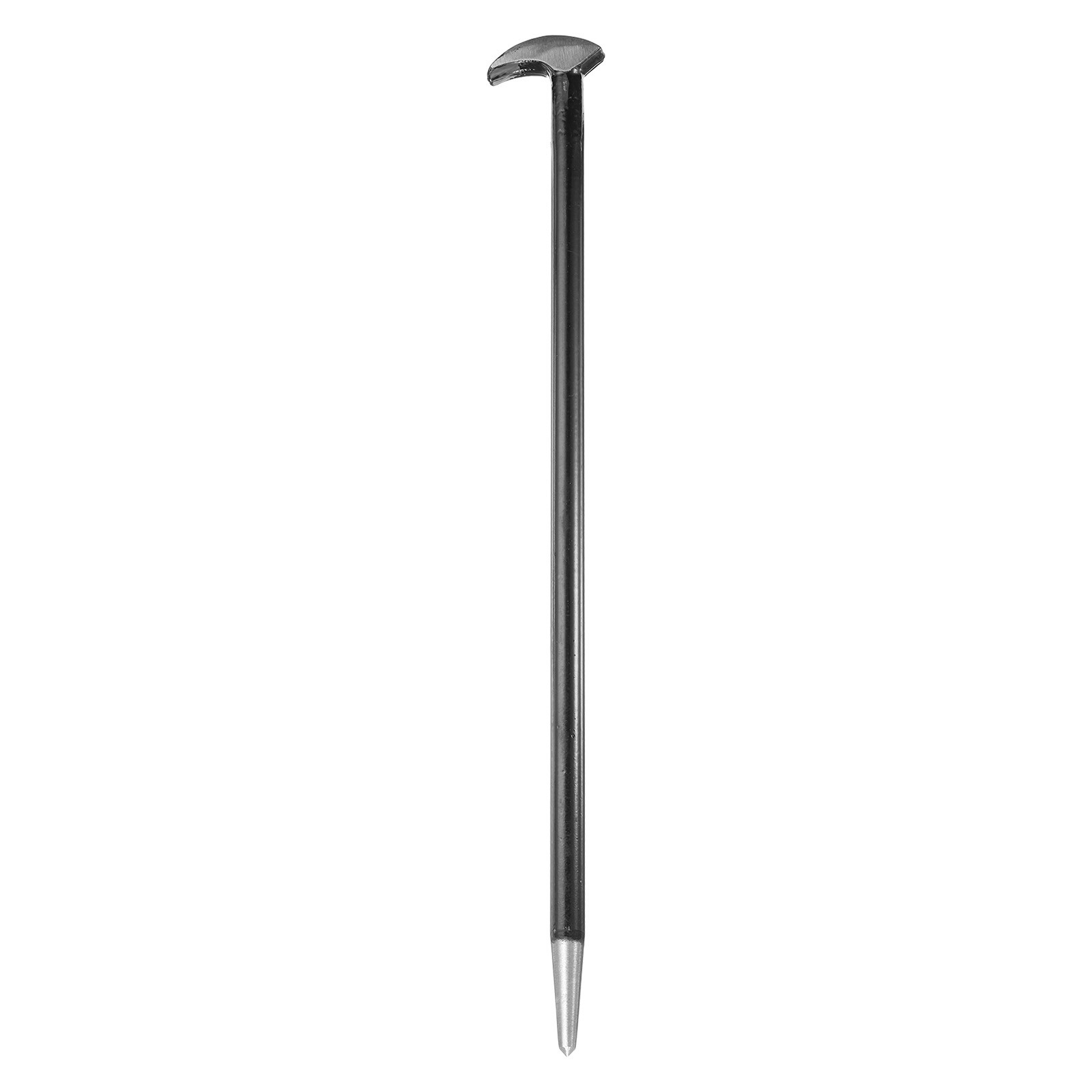 Rolling Head Pry Bar 20" Length 0.6" Rod Dia Steel Lady-foot Bar Heel Pry Bars